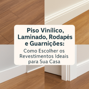 Piso Vinílico, Laminado, Rodapés e Guarnições Como Escolher os Revestimentos Ideais para Sua Casa